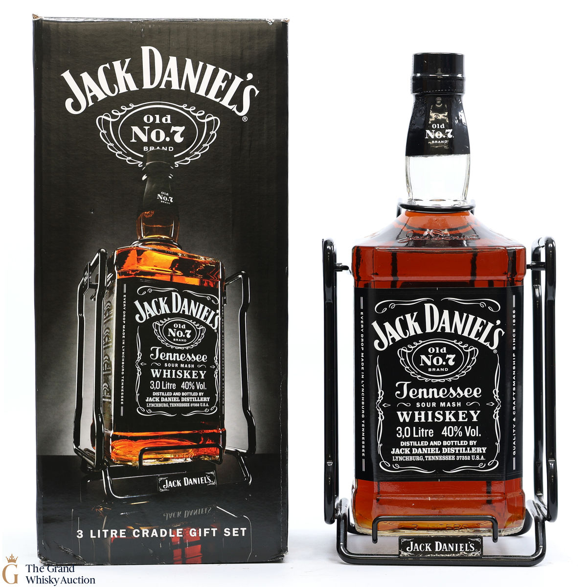 Jack Daniel's - Old No.7 - 3 Litre Cradle Set