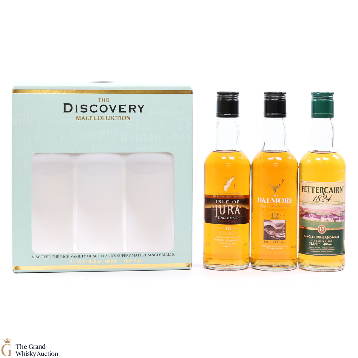 The Discovery Malt Collection - Dalmore, Fettercairn & Jura (3 x 33.3cl)