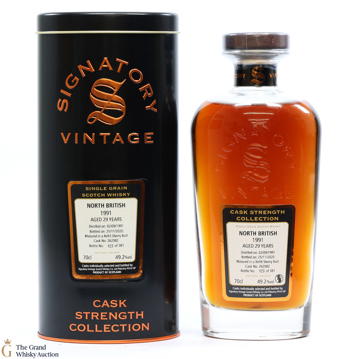 North British - 29 Year Old 1991  #262082 - Signatory Vintage