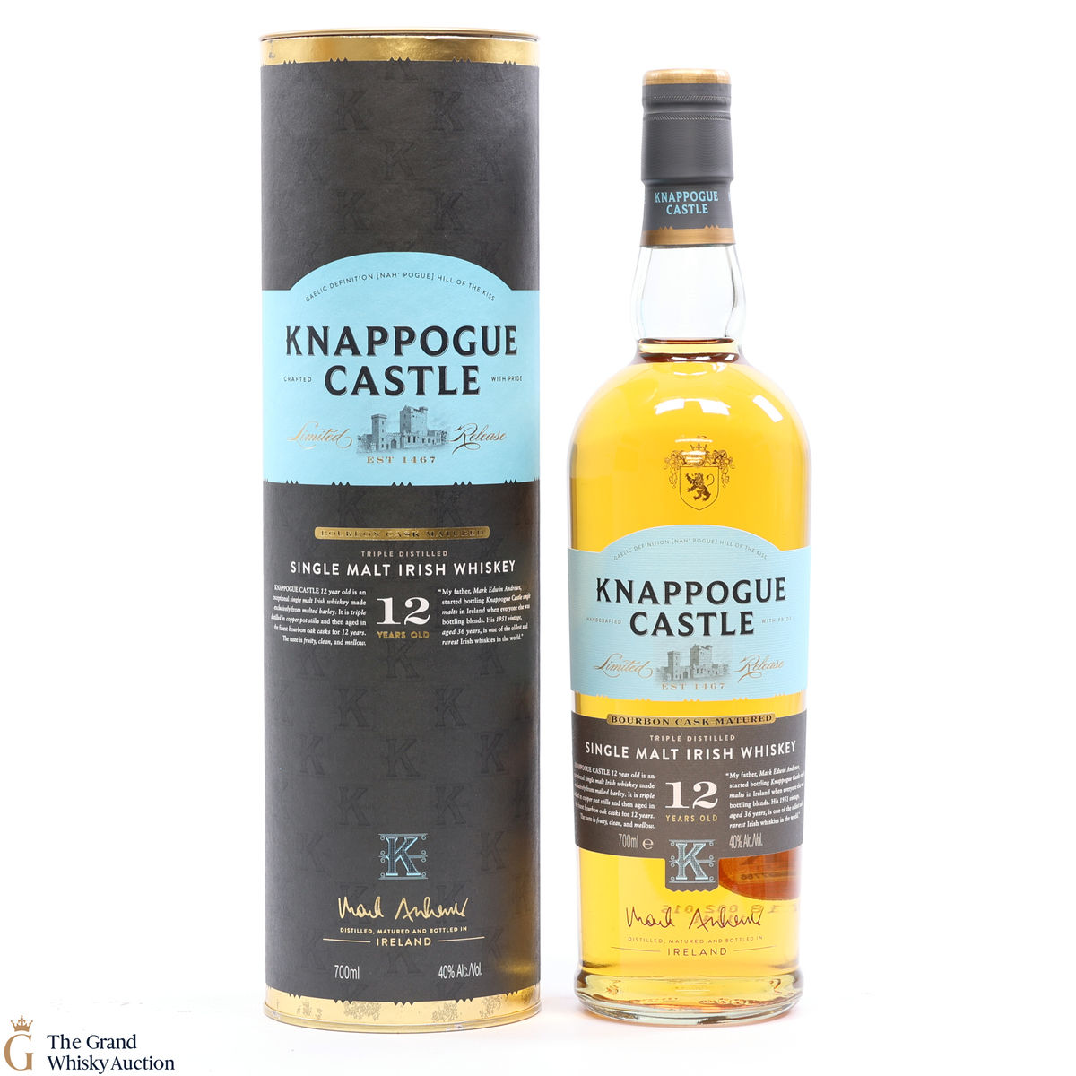 Knappogue Castle - 12 Year Old - Bourbon Cask 
