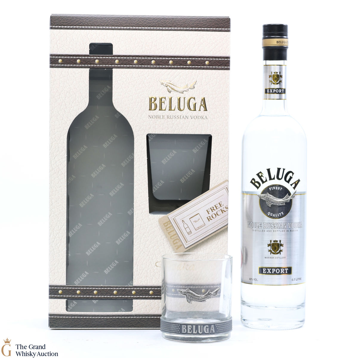 Beluga - Noble Russian Vodka Gift Set (1 x 70cl)