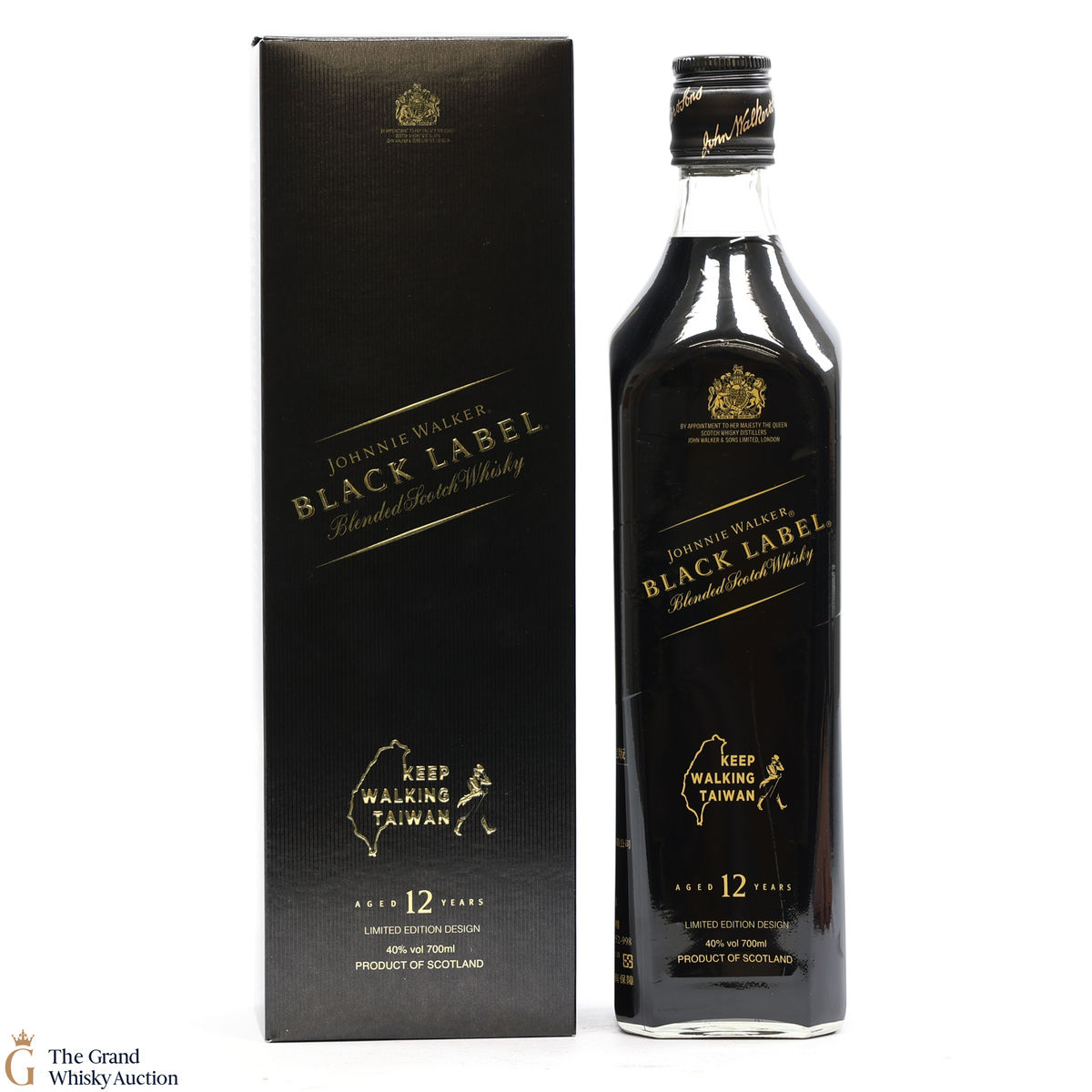 Johnnie Walker - 12 Year Old-  Black Label - Keep Walking Taiwan