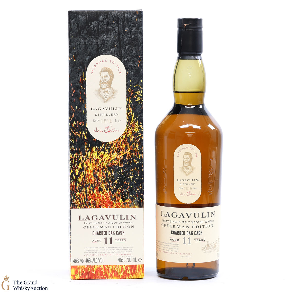 Lagavulin - 11 Year Old - Offerman Edition - Charred Oak Cask 