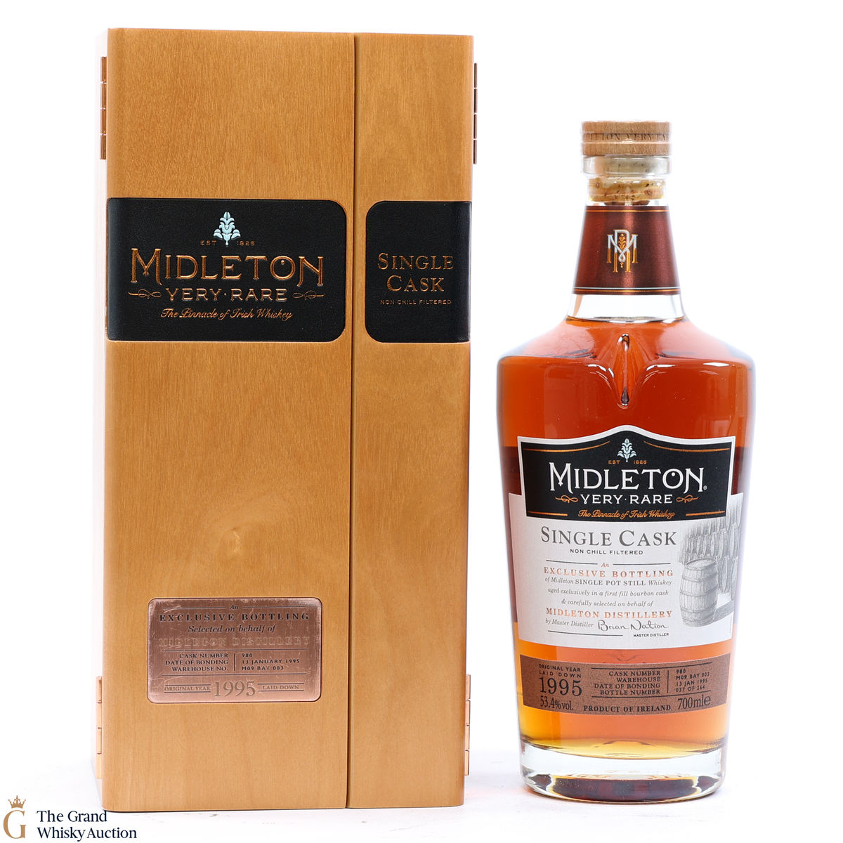 Midleton - 25 Year Old - 1995 Very Rare Single Cask #980