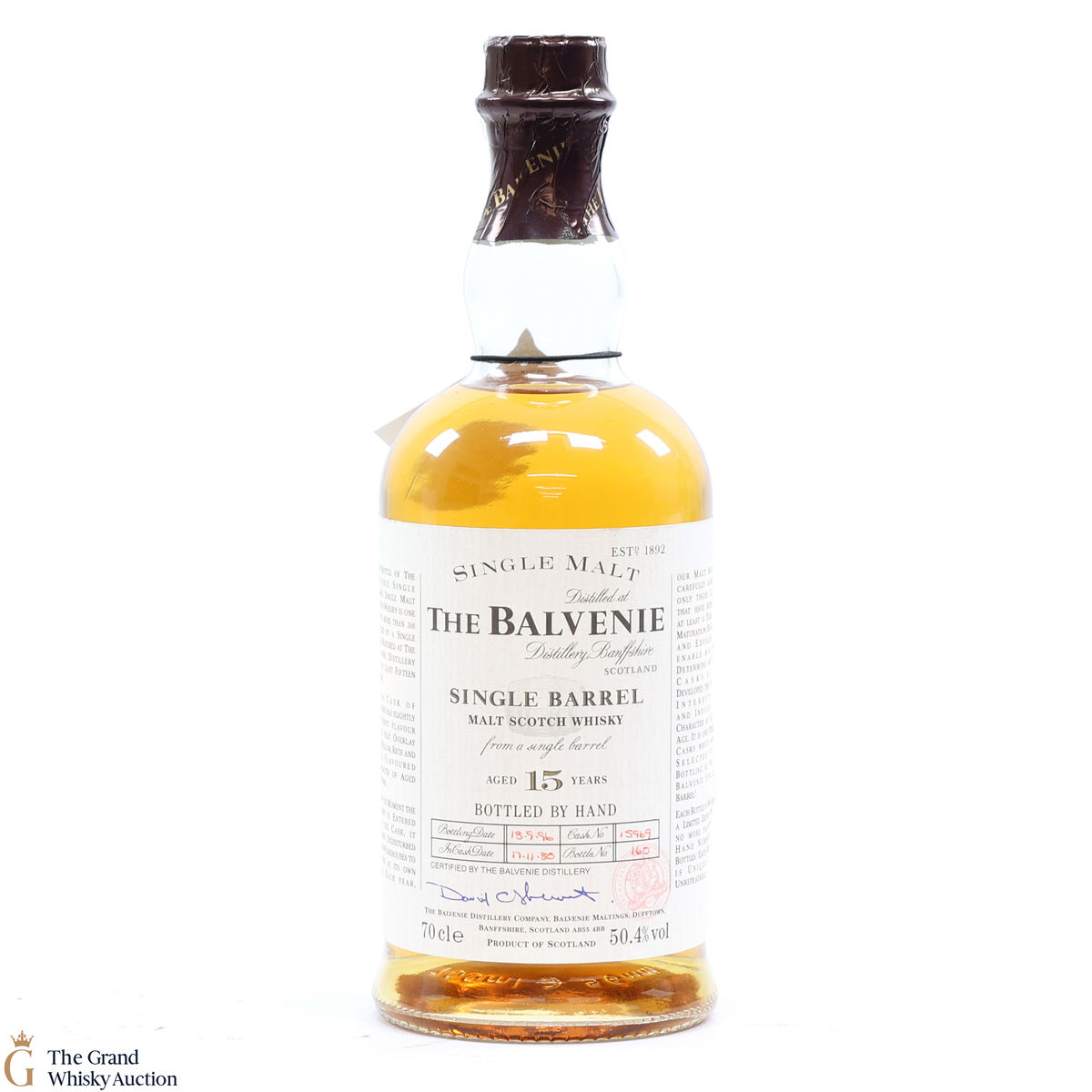 Balvenie - 15 Year Old 1980 - Single Barrel #15969