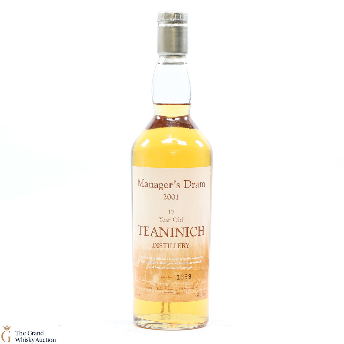 Teaninich - 17 Year Old (2001) - Manager's Dram 