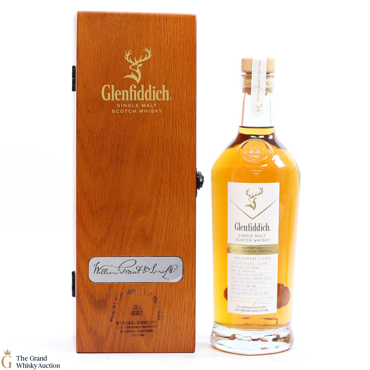 Glenfiddich - 12 Year Old 2009 - Cooper's Cask 2022
