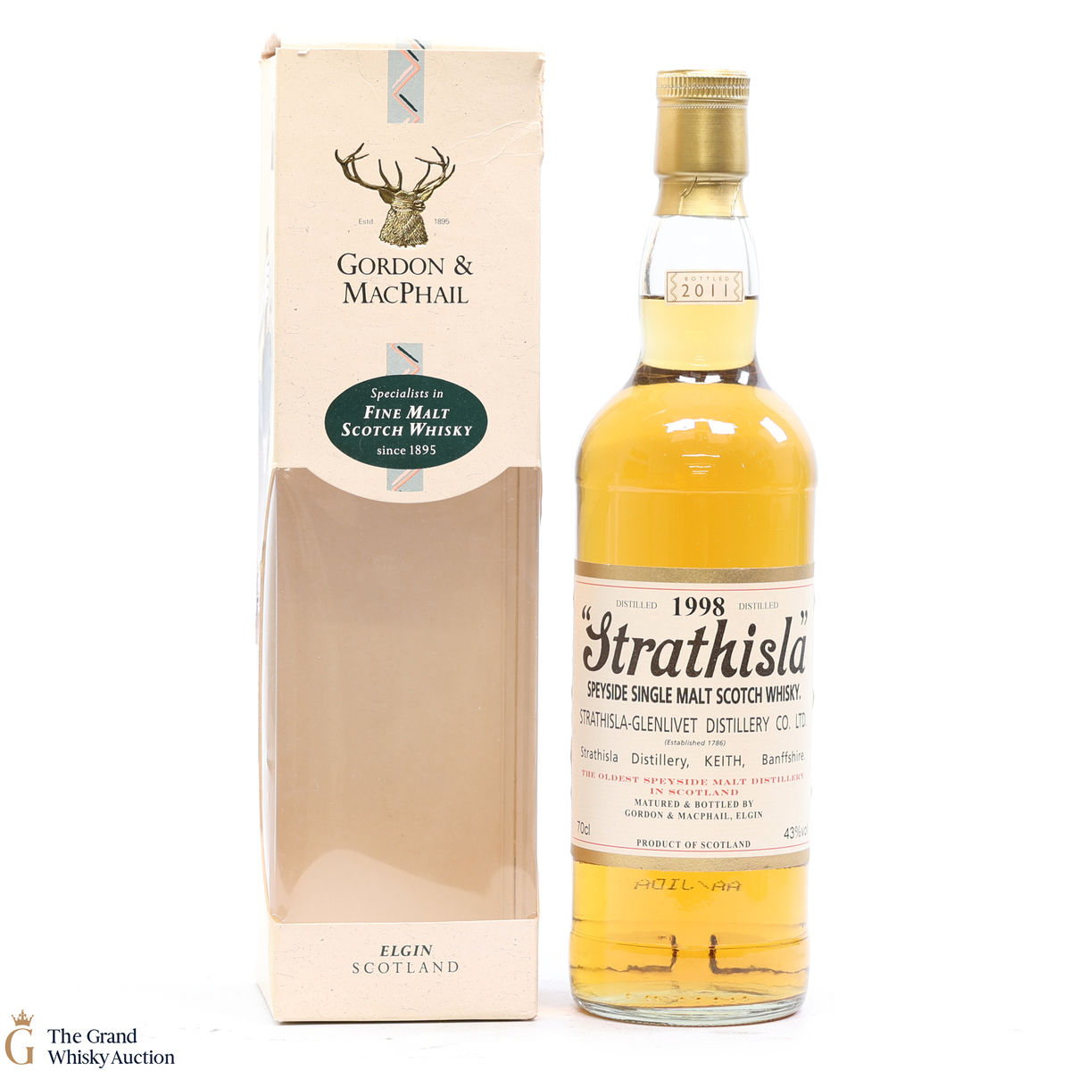 Strathisla - Glenlivet - 1998 - Gordon & MacPhail