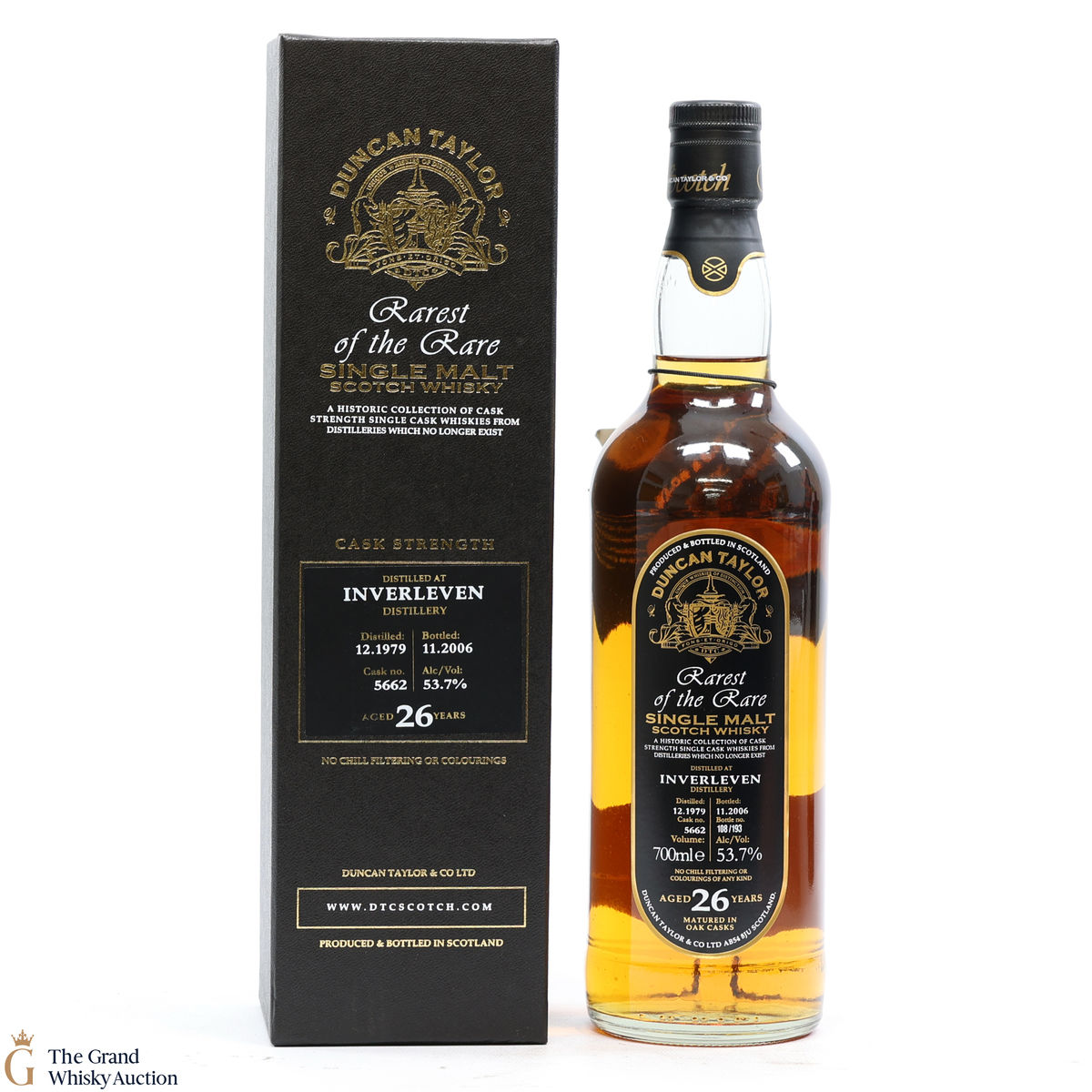 Inverleven- 26 Year Old - Duncan Taylor Rarest of the Rare