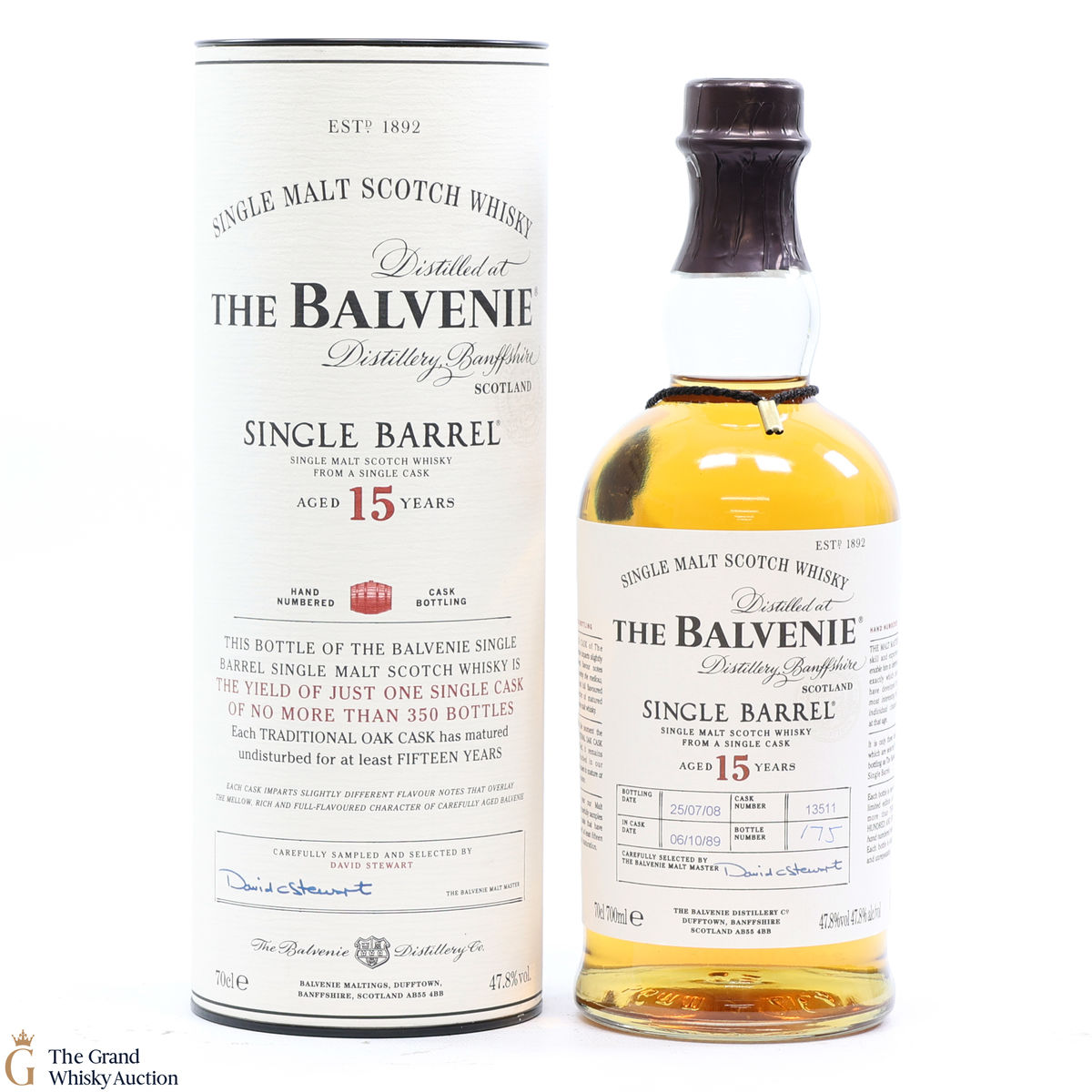 Balvenie - 15 Year Old 1989 - Single Barrel #13511