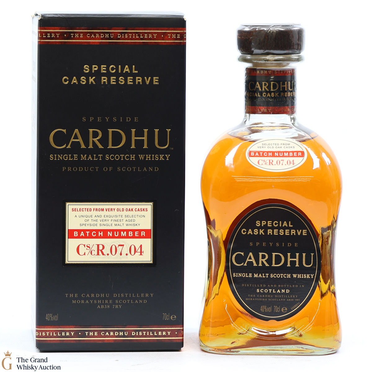 Cardhu - Special Cask Reserve Batch #CSCR 07.04