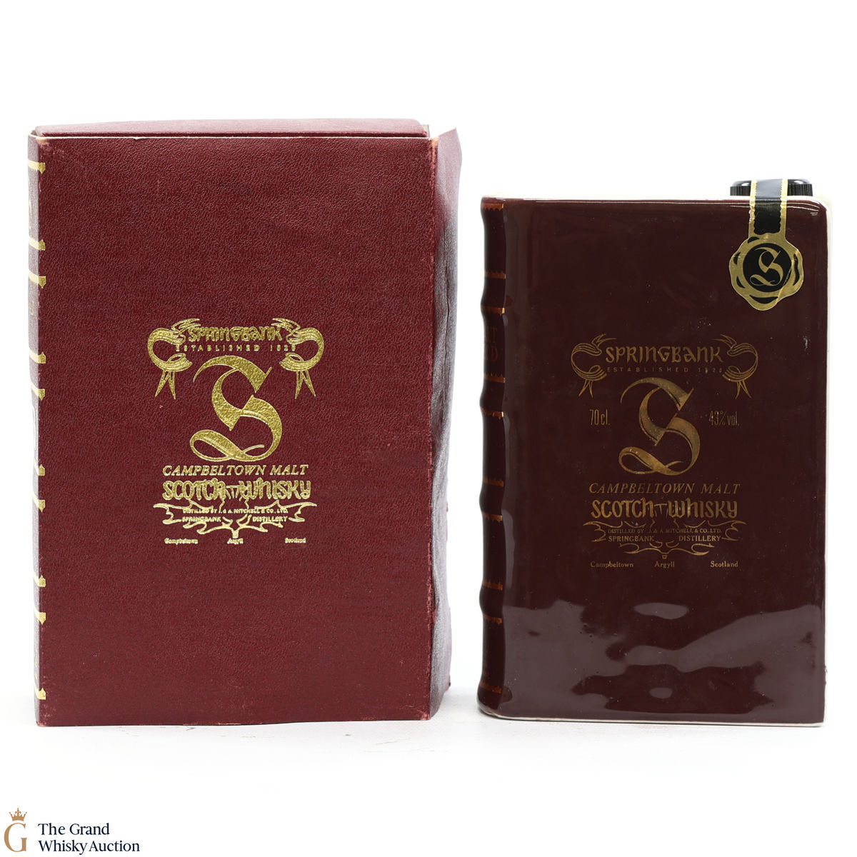 Springbank - 10 Year Old - Ceramic Book Decanter - Volume II