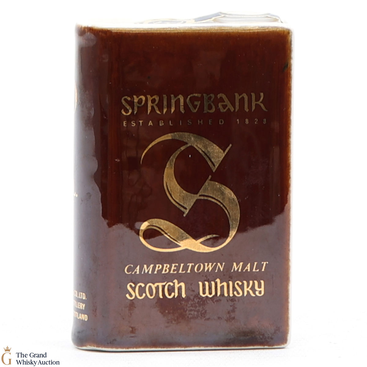 Springbank - 15 Year Old - Ceramic Book Decanter - Volume IV (5cl)