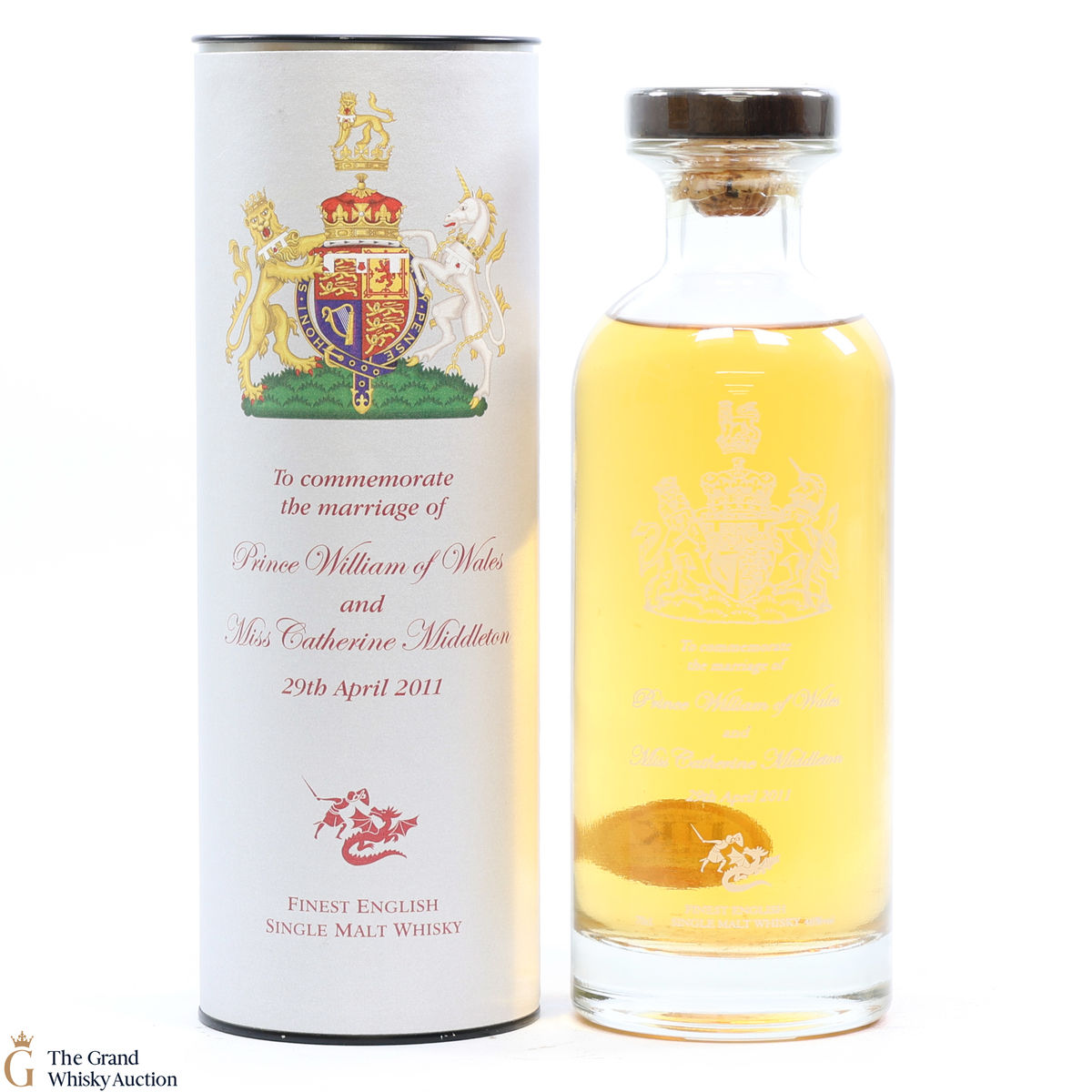 The English Whisky Co. - Royal Marriage William & Catherine Decanter