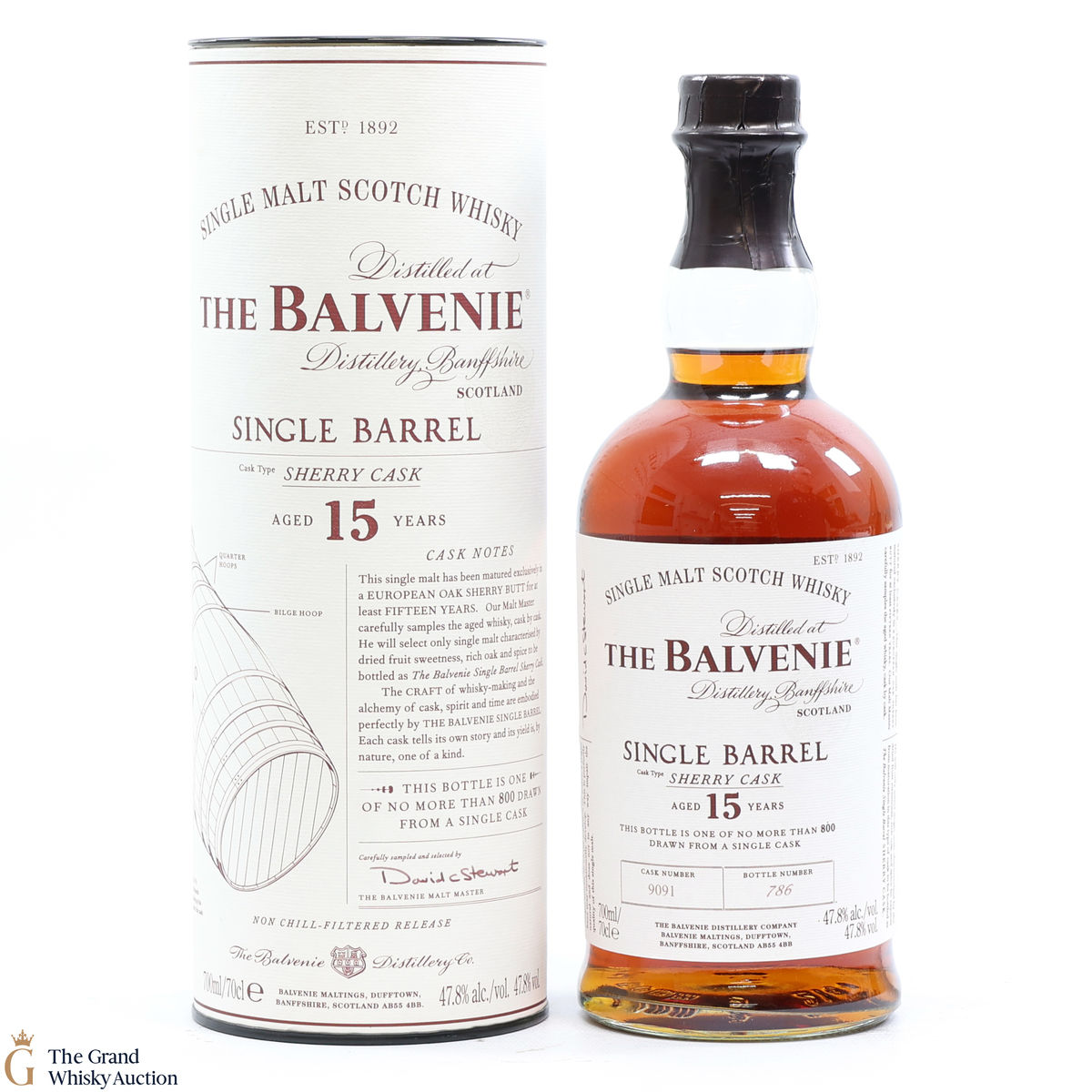 Balvenie - 15 Year Old Single Sherry Barrel #9091