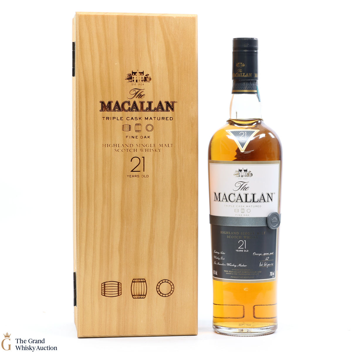 Macallan - 21 Year Old - Fine Oak