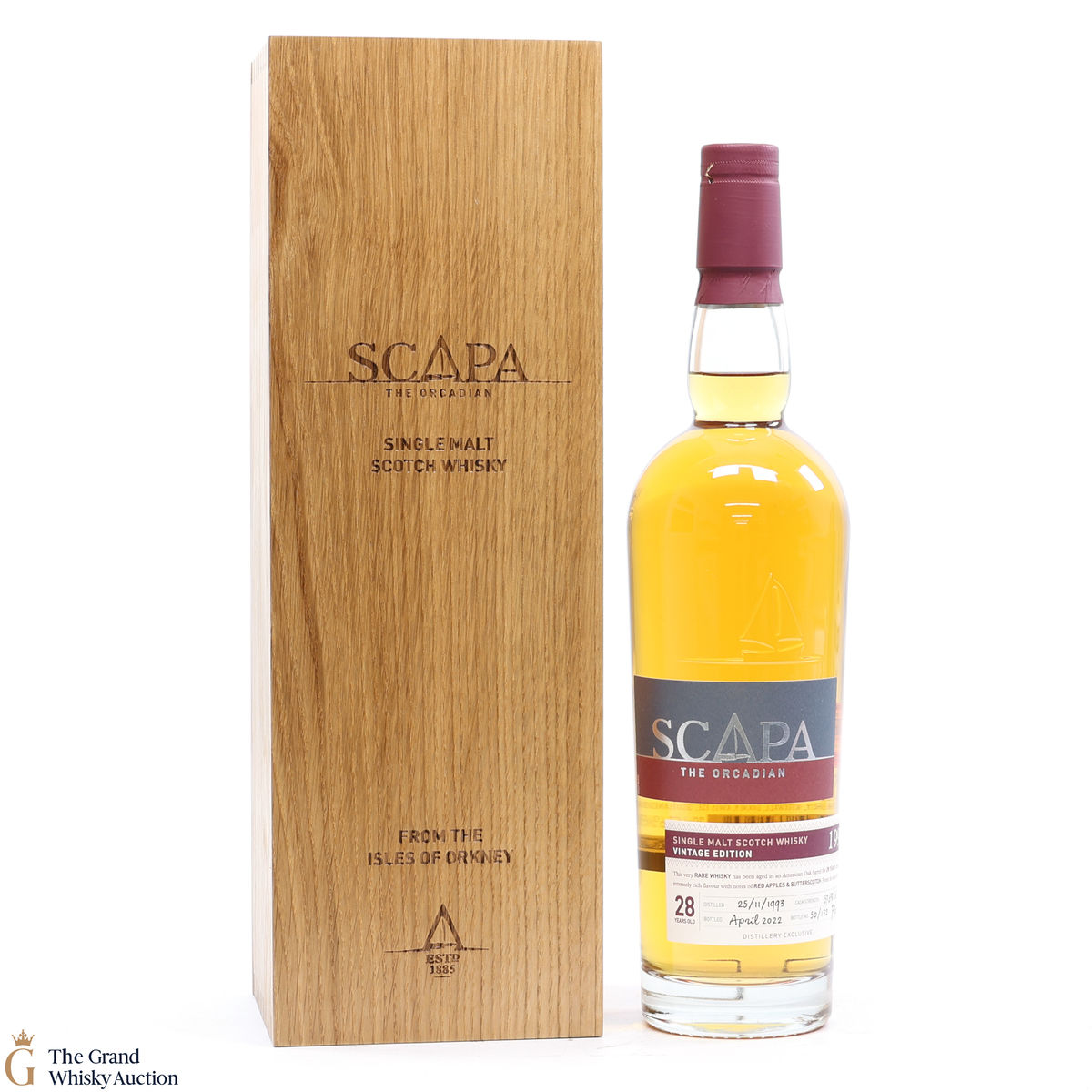 Scapa - 28 Year Old Vintage Edition 1993 - Distillery Exclusive