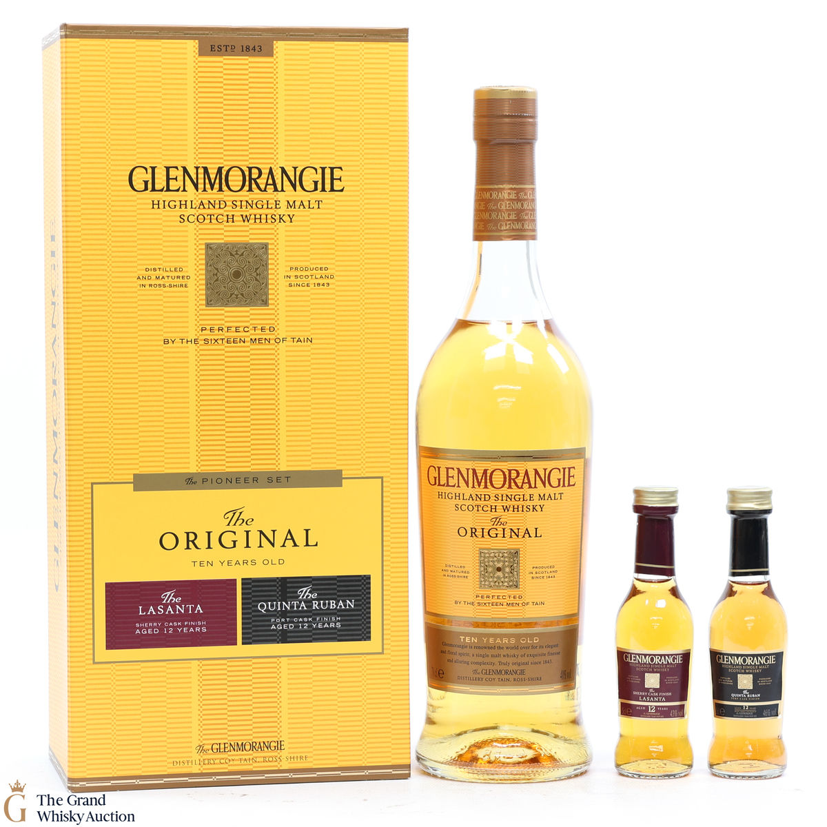 Glenmorangie - Pioneer Set (1 x 70cl - 2 x 5cl)