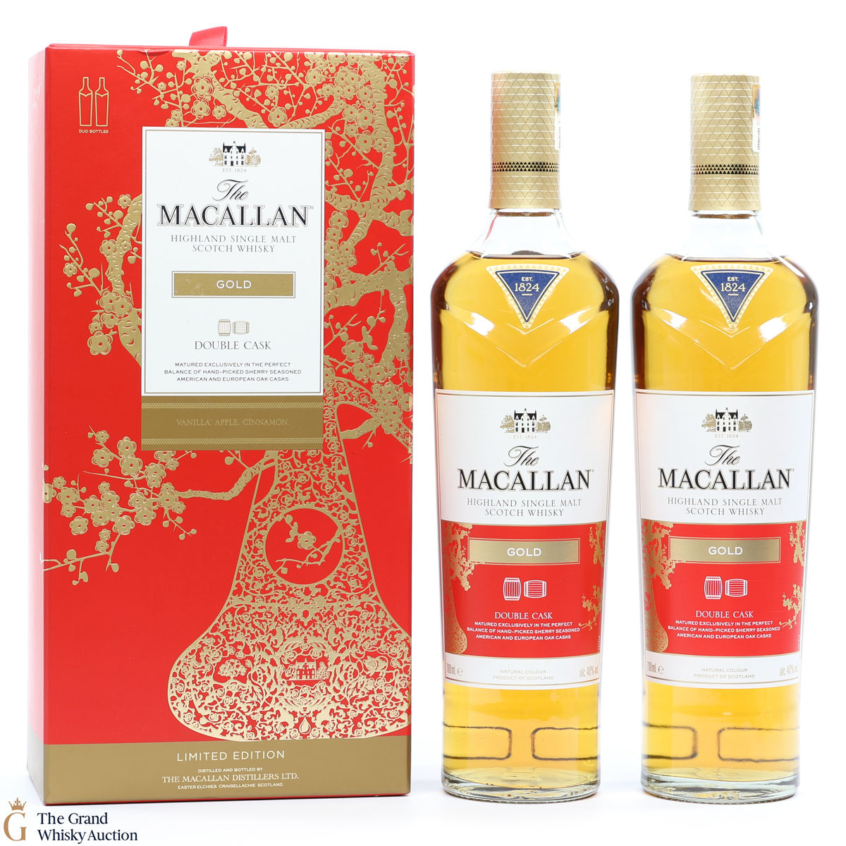 Macallan - Gold Double Cask - Year of Pig (2 x 70cl)