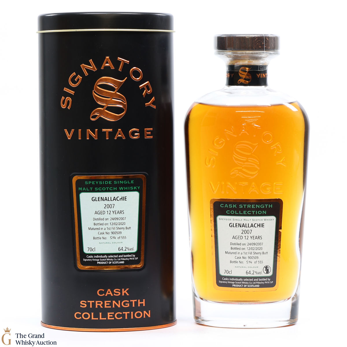 Glenallachie - 12 Year Old 2007 Signatory #900509