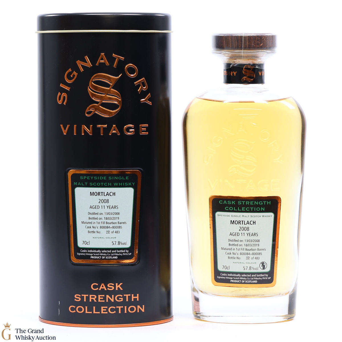 Mortlach - 11 Year Old 2008 -  Signatory #800084 & #800085