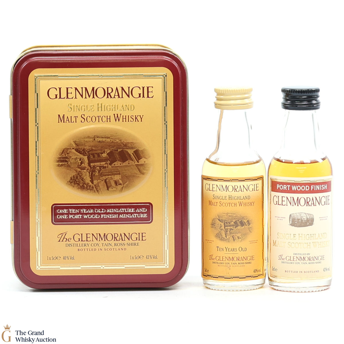Glenmorangie - 10 Year Old & Port Wood (2 x 5cl)