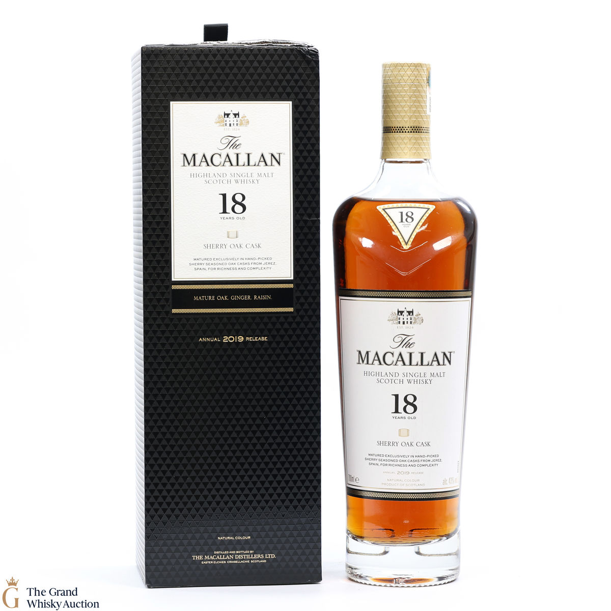 Macallan - 18 Year Old - Sherry Oak (2019)