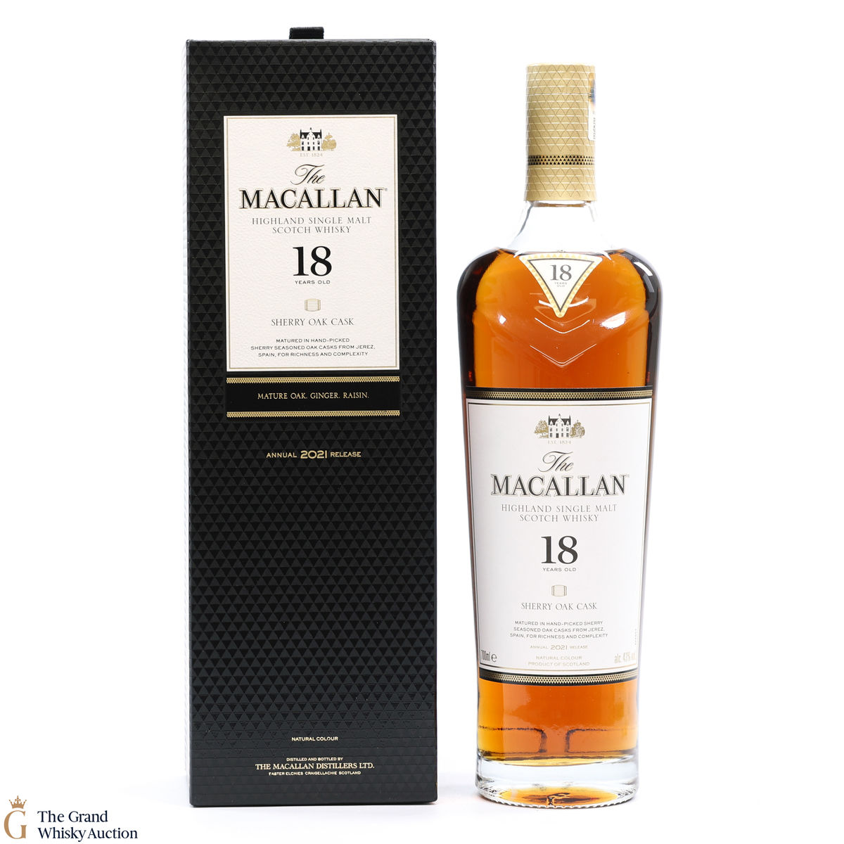 Macallan - 18 Year Old Sherry Oak - (2021)