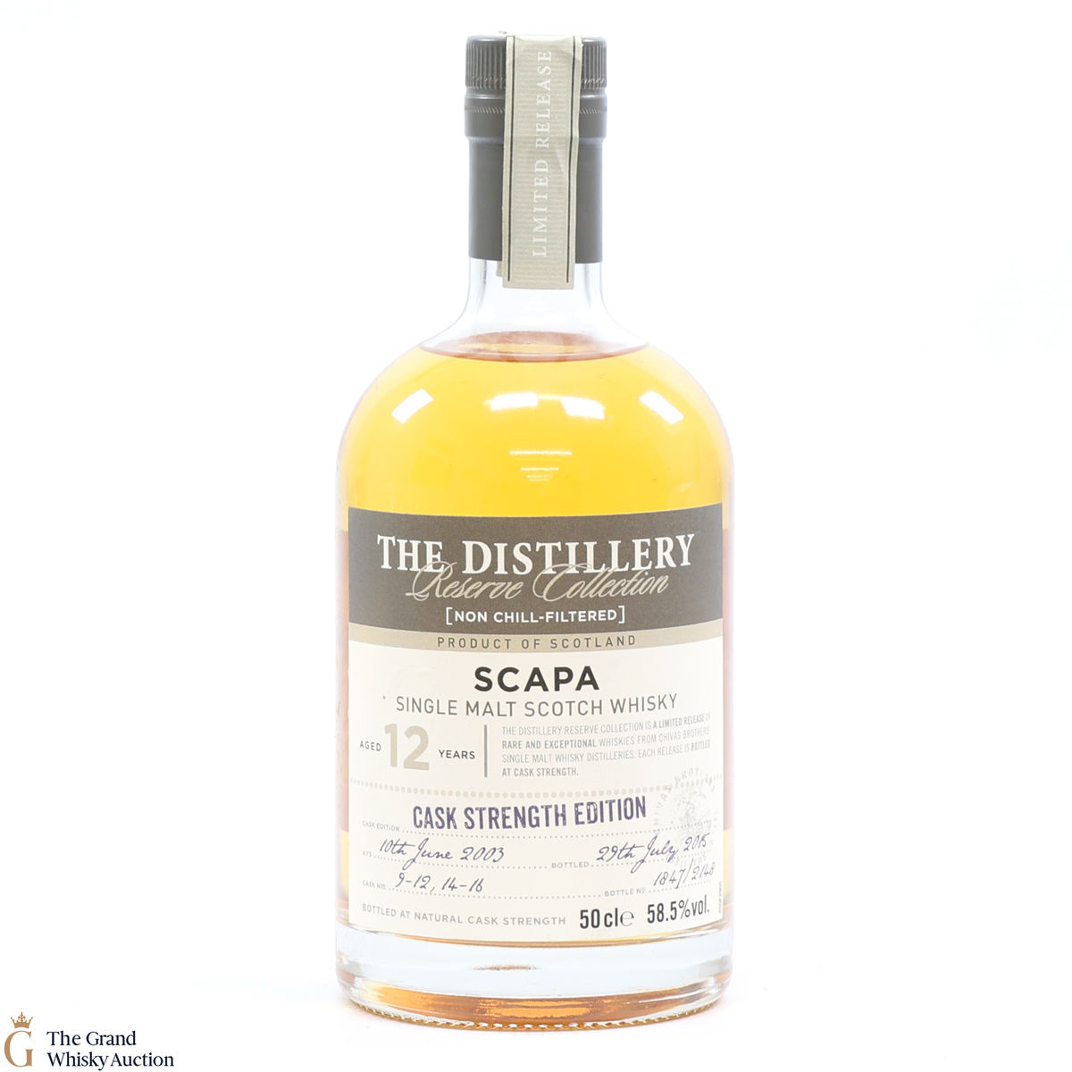 Scapa - 12 Year Old - 2003 Distillery Reserve Collection 50cl