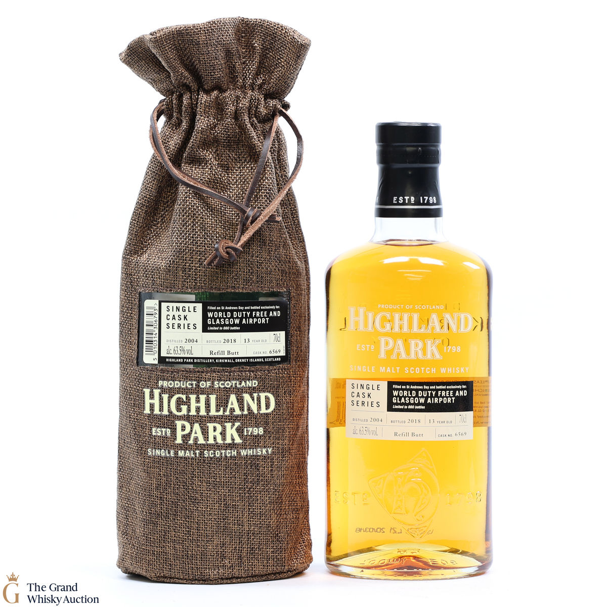 Highland Park - 12 Year Old - Single Cask Series - London Gatwick and World Duty Free