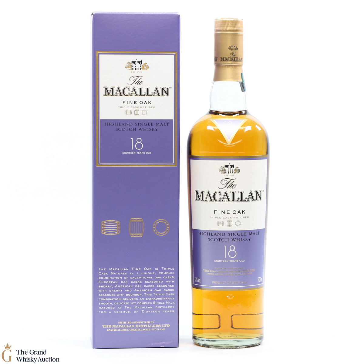 Macallan - 18 Year Old - Triple Cask (Fine Oak)