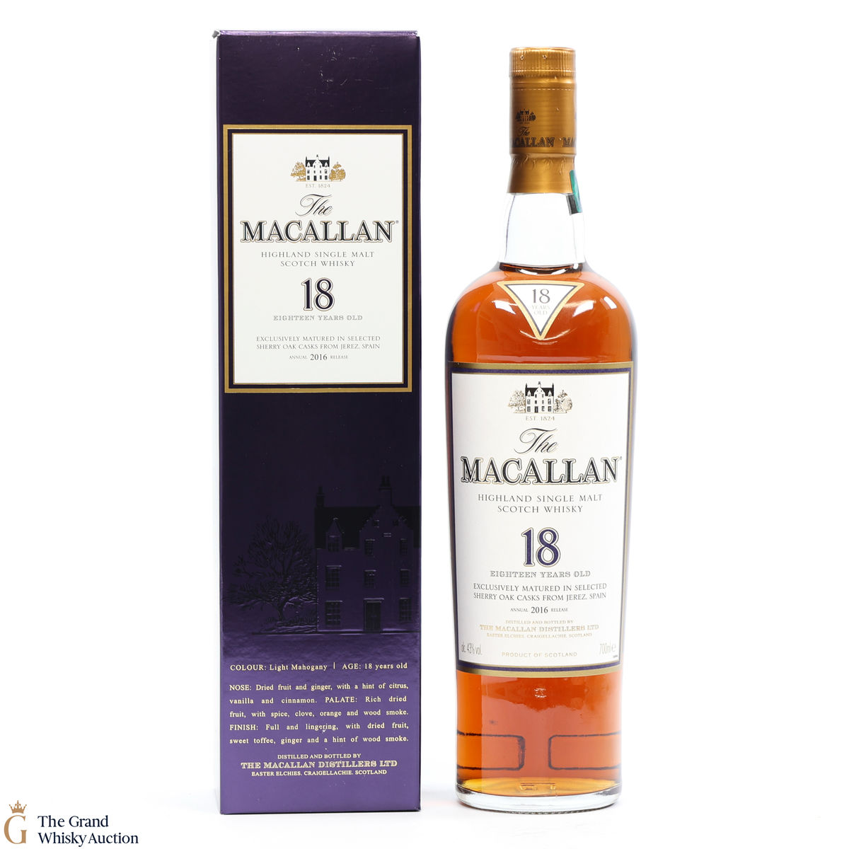 Macallan - 18 Year Old - 2016 Release