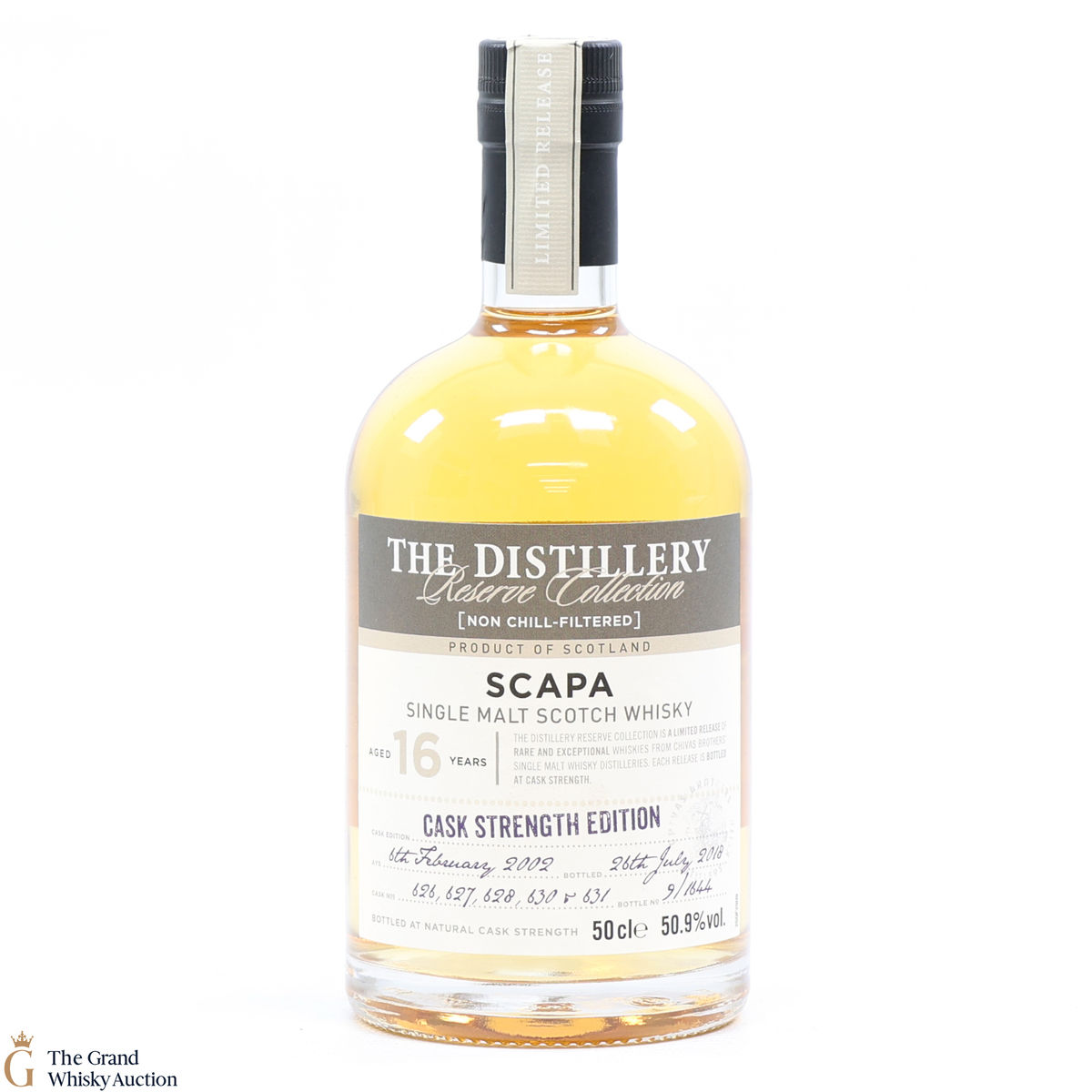 Scapa - 16 Year Old 2002 - Casks #626, 627, 628, 630 & 631- Distillery Reserve (50cl)