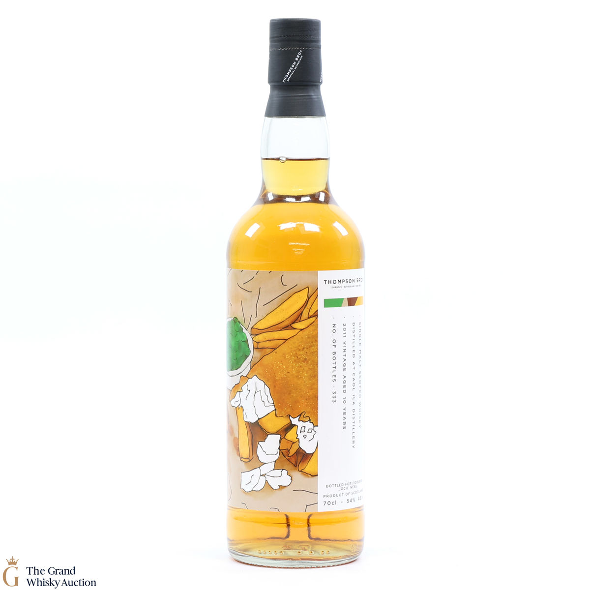 Caol Ila - 10 Year Old 2011 Thompson Bro's Fiddlers Loch Ness