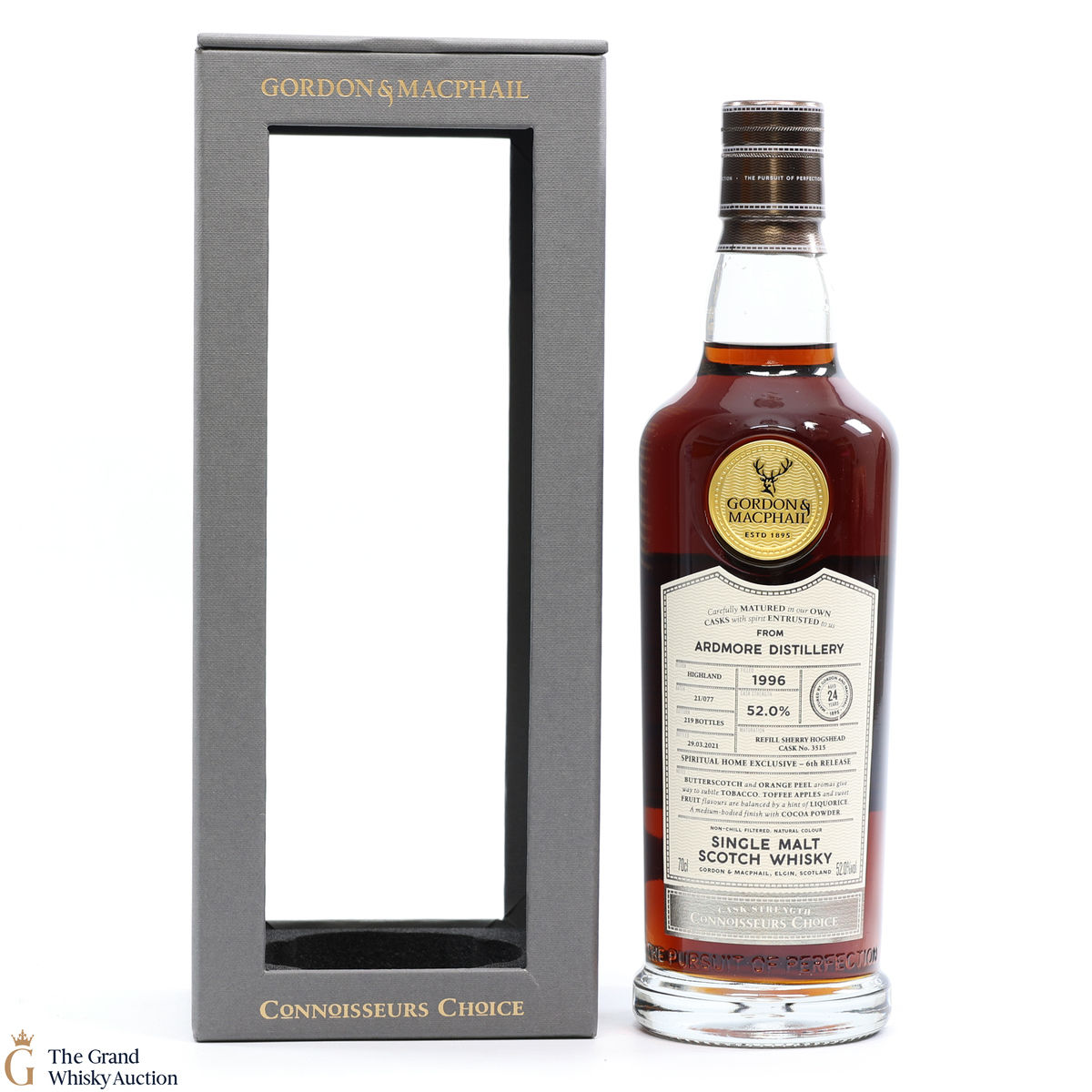 Ardmore - 24 Year Old 1996 G&M Connoisseurs Choice #3515