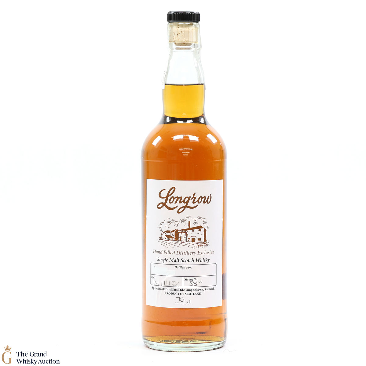 Longrow - Hand Fill Distillery Exclusive 2022 58%