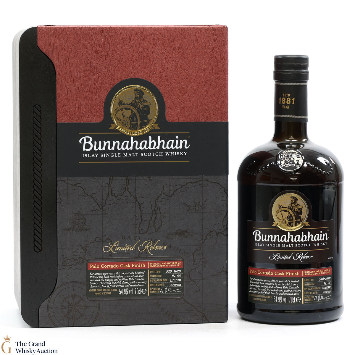 Bunnahabhain - 20 Year Old  - 1997 Palo Cortado Cask Finish