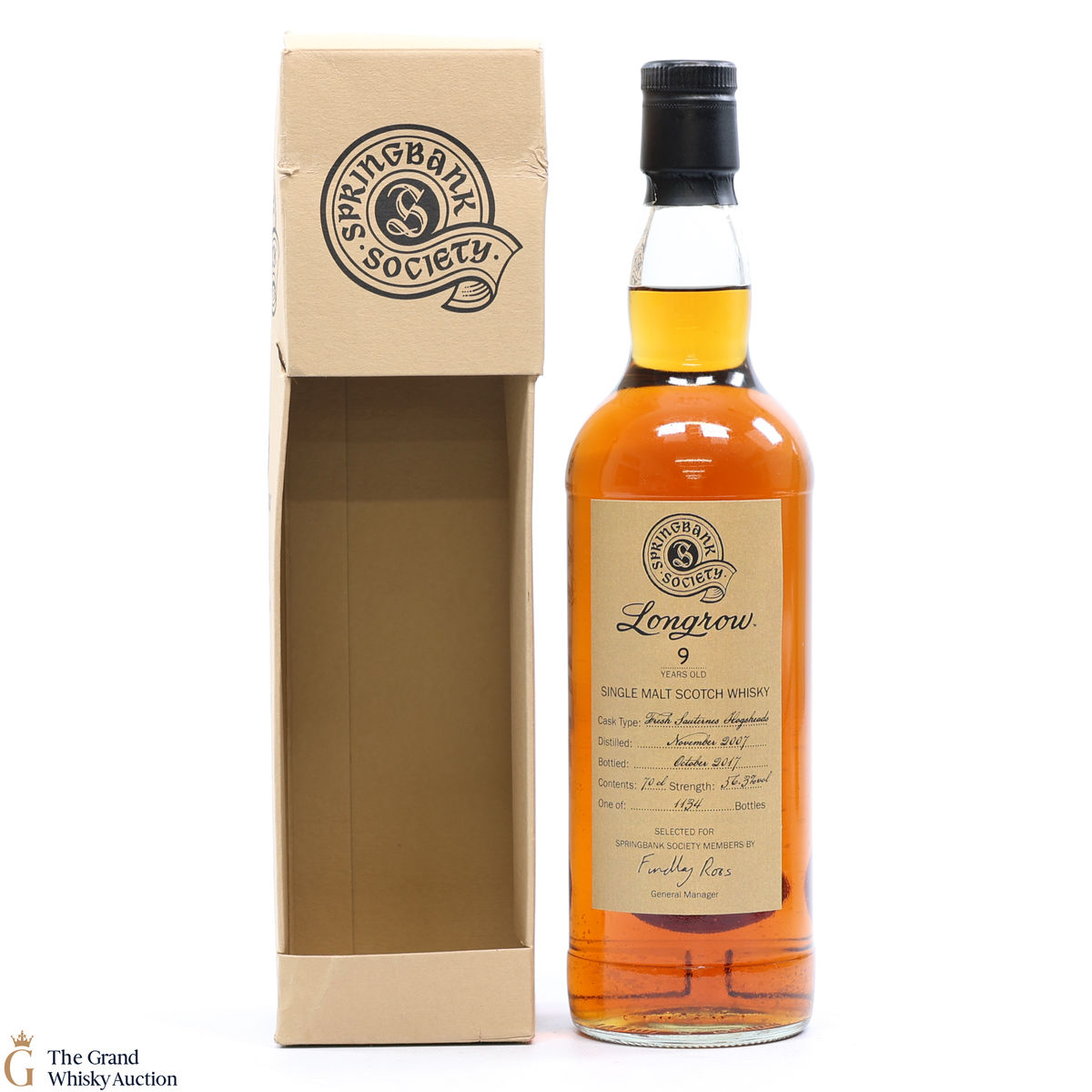 Longrow - 9 Year Old 2007 Sauternes - Springbank Society