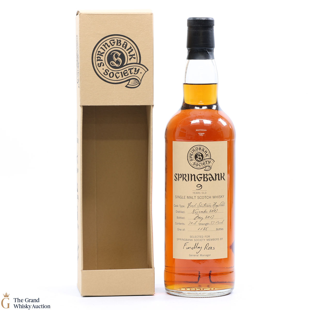 Springbank - 9 Year Old 2007 Sauternes - Springbank Society