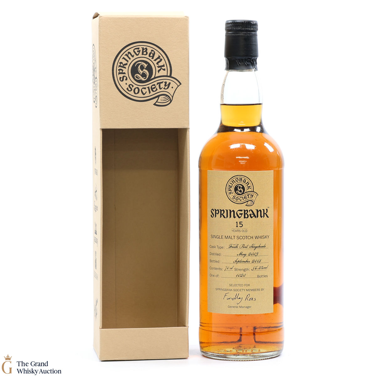 Springbank - 15 Year Old 2003 Port - Springbank Society