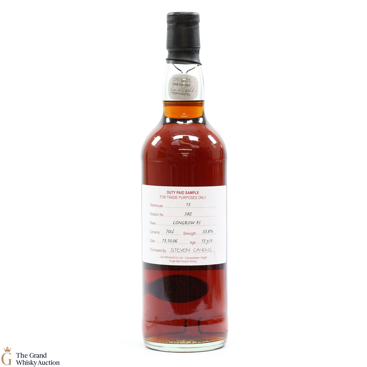 Longrow - 15 Year Old Fresh Sherry 2006 Duty Paid Sample 