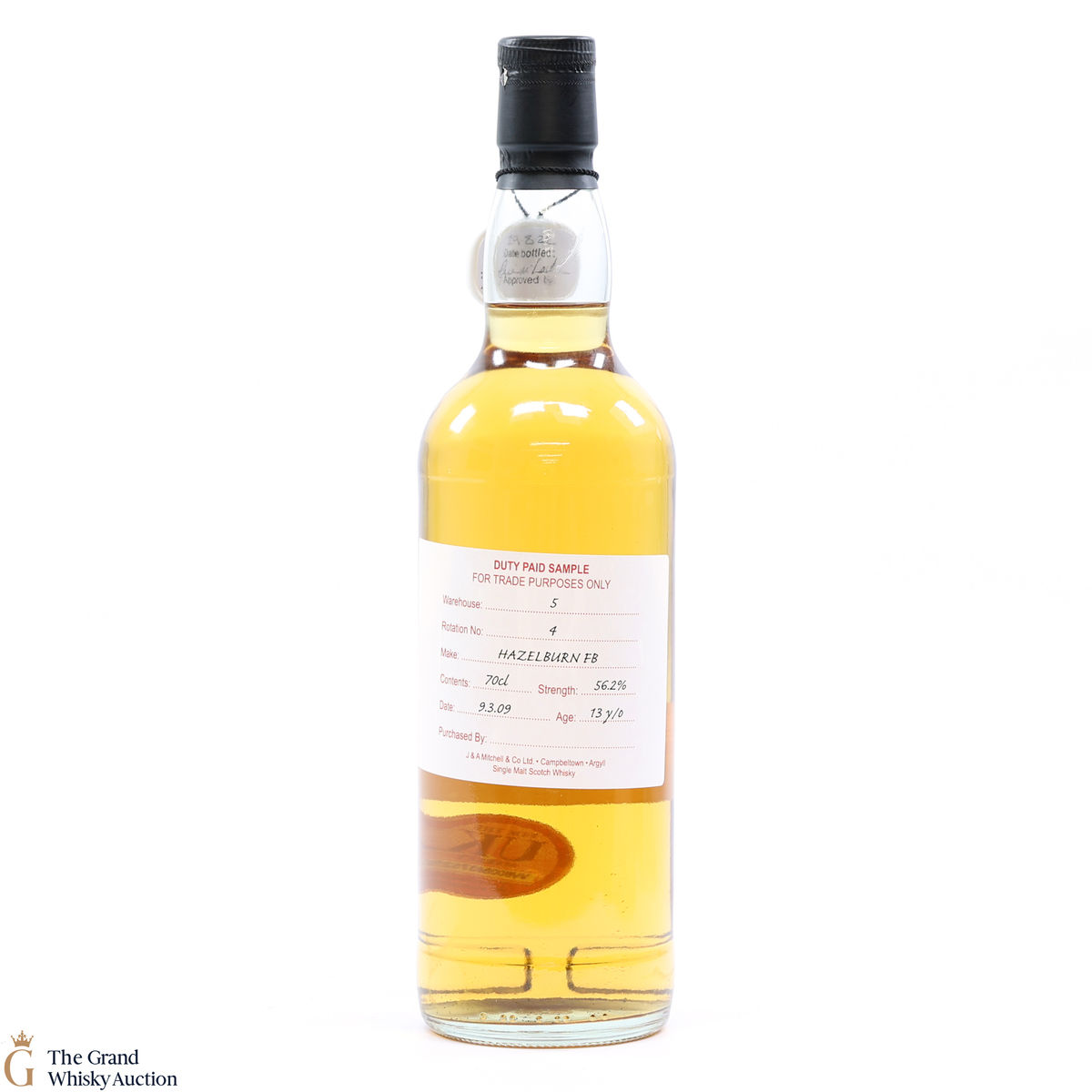 Hazelburn - 13 Year Old 2009 Duty Paid Sample
