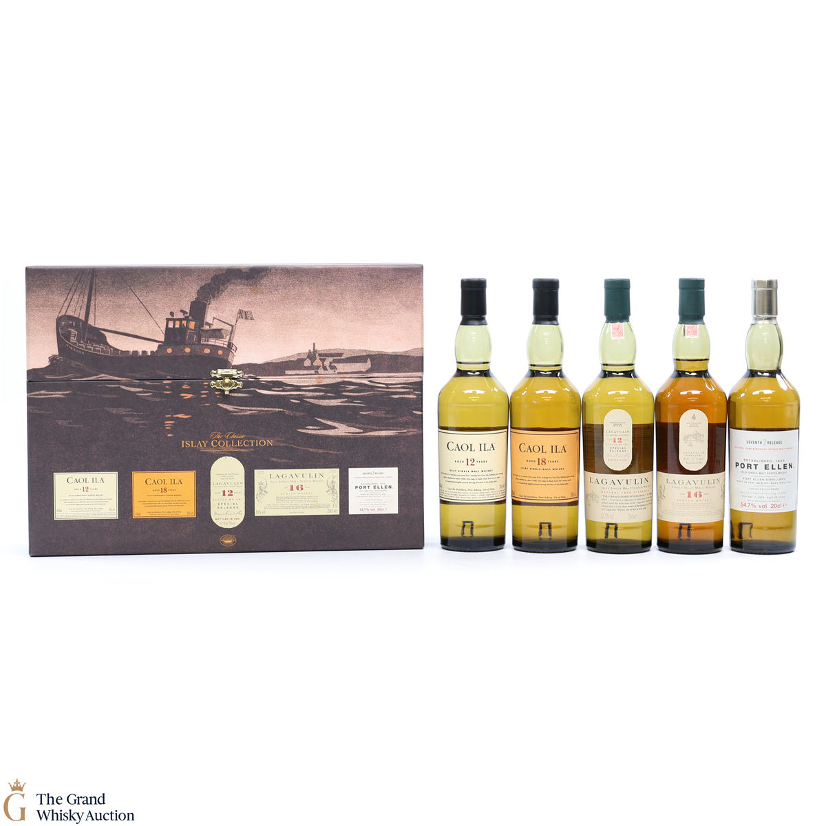 The Classic Islay Collection 2007 (5 x 20cl) including 7th Release Port Ellen