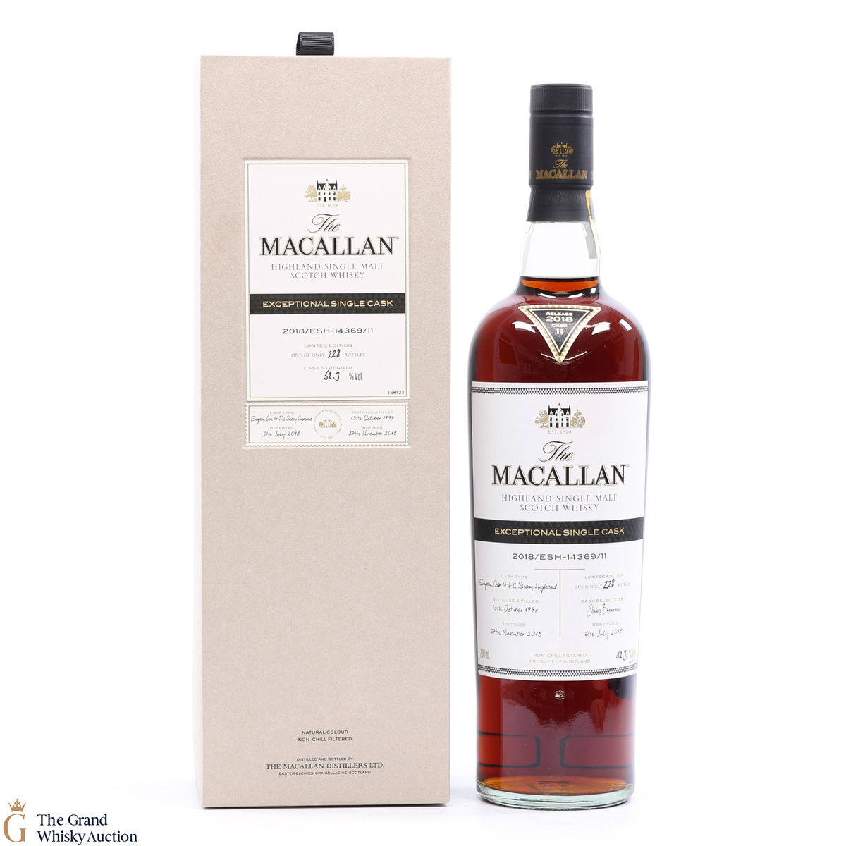 Macallan - 1997 Exceptional Cask #14369-11 2018 Release