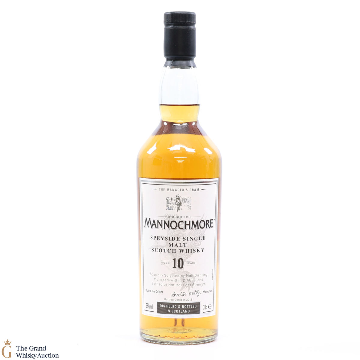 Mannochmore - 10 Year Old - 2018 Manager's Dram 