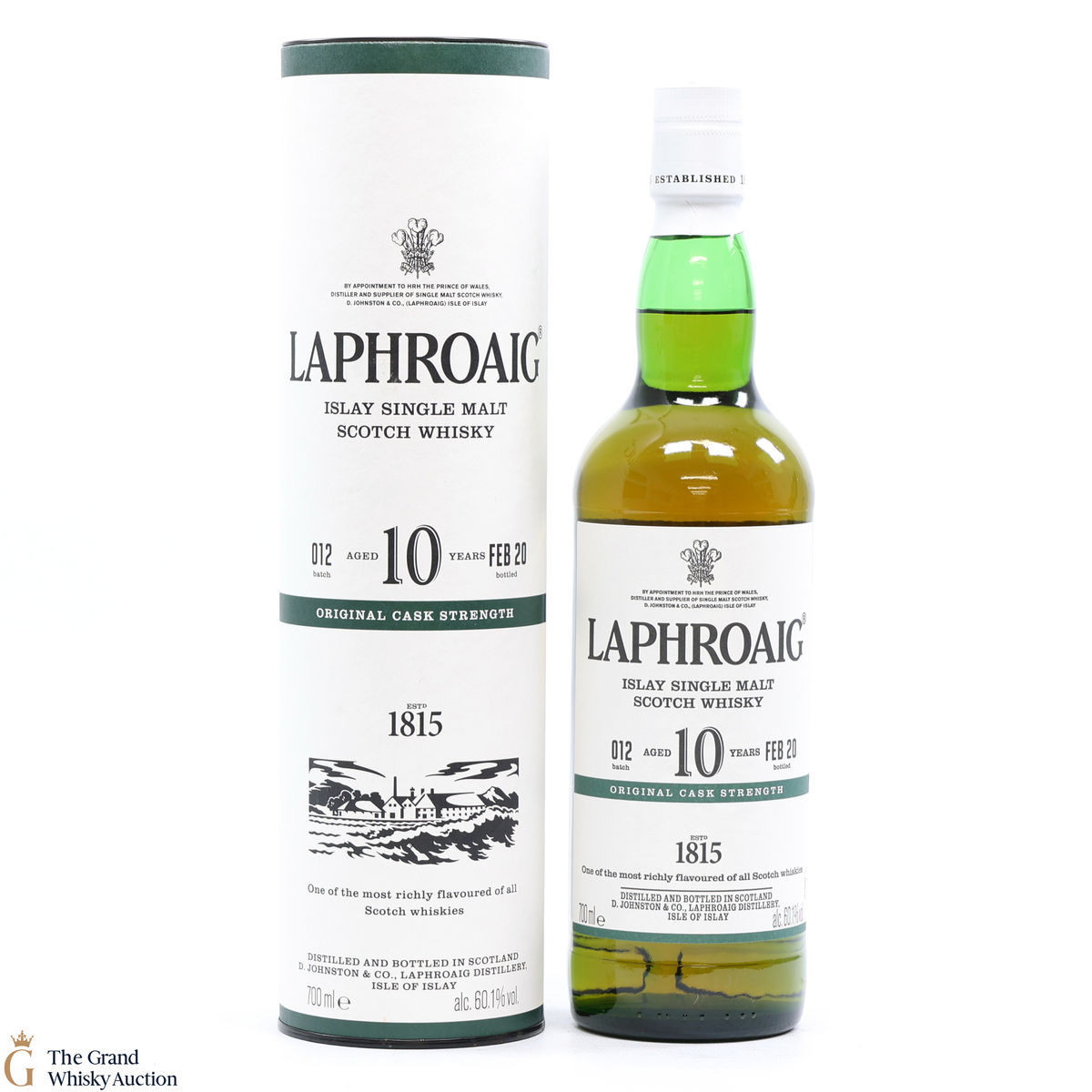 Laphroaig - 10 Year Old - Original Cask Strength Batch #012