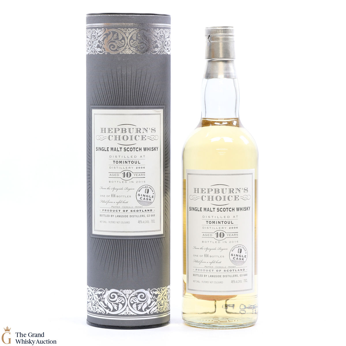 Tomintoul - 10 Year Old 2006 Hepburns Choice Single Cask