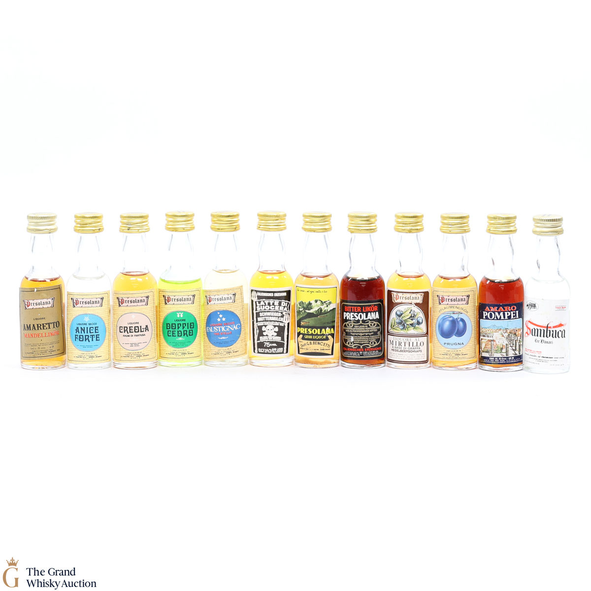 Presolana - Assorted Mini Liqueurs (12 x 5cl)