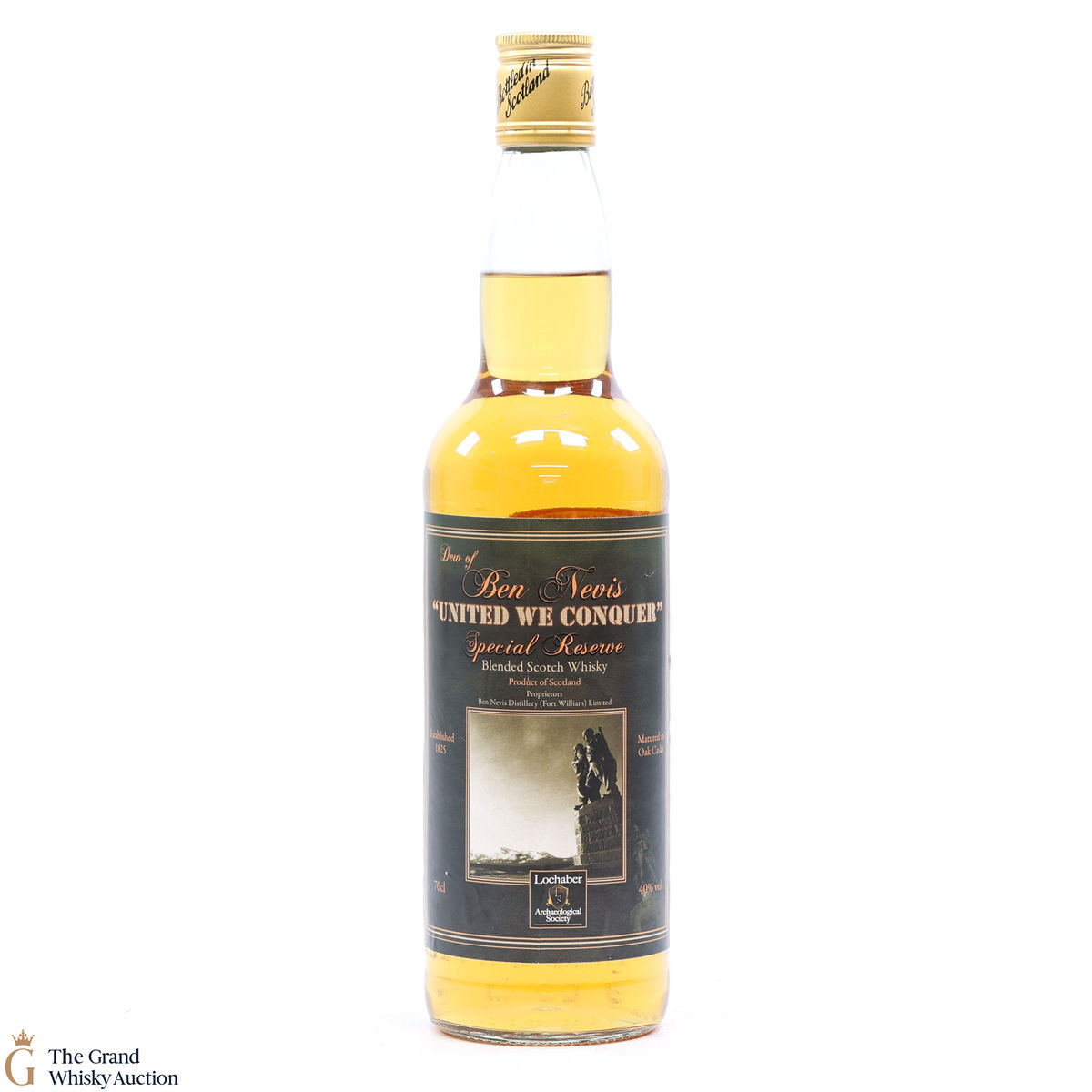 Ben Nevis - Special Reserve Blended Scotch Whisky United We Conquer