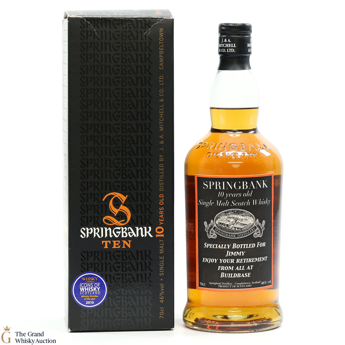 Springbank - 10 Year Old - Pre 2017 - Exclusively for Buildbase
